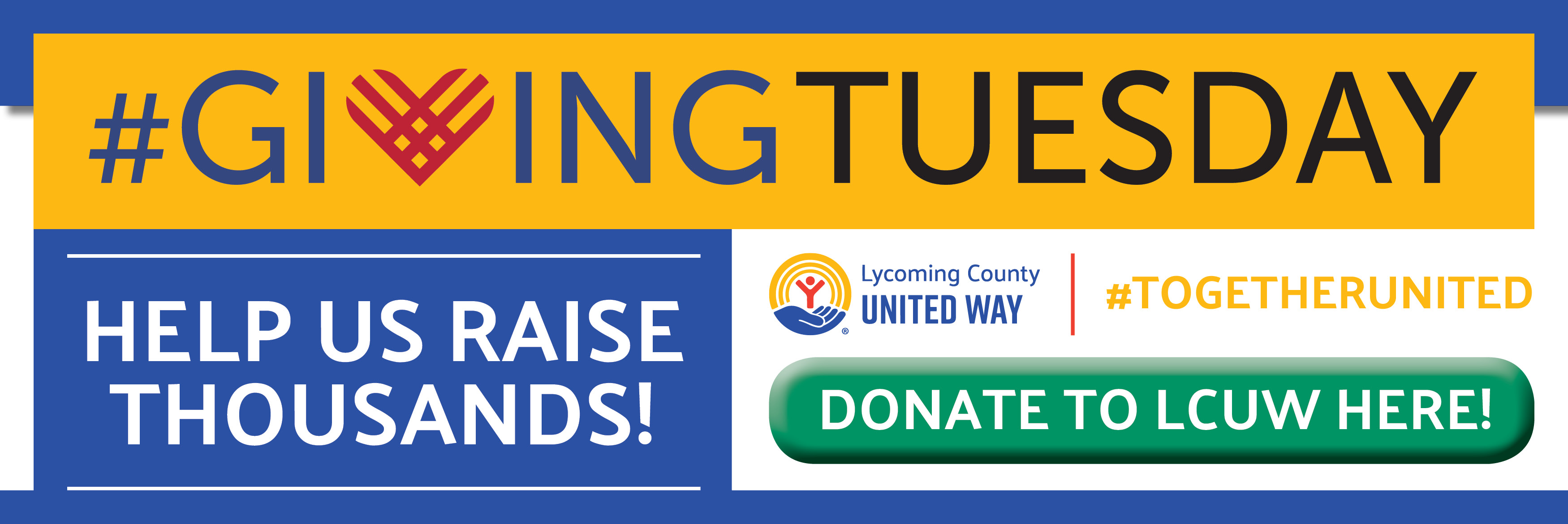 Donate During Giving Tuesday Today!