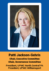 Patti Jackson-Gehris - Chair, Executive Committee & Chair, Governance Committee